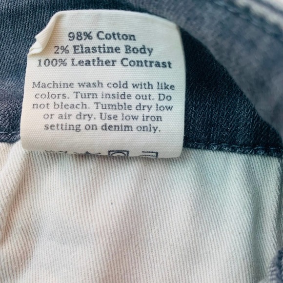 DAOU Denim Co. High Rise Skinny Jeans Rare Size 24 - Picture 10 of 12